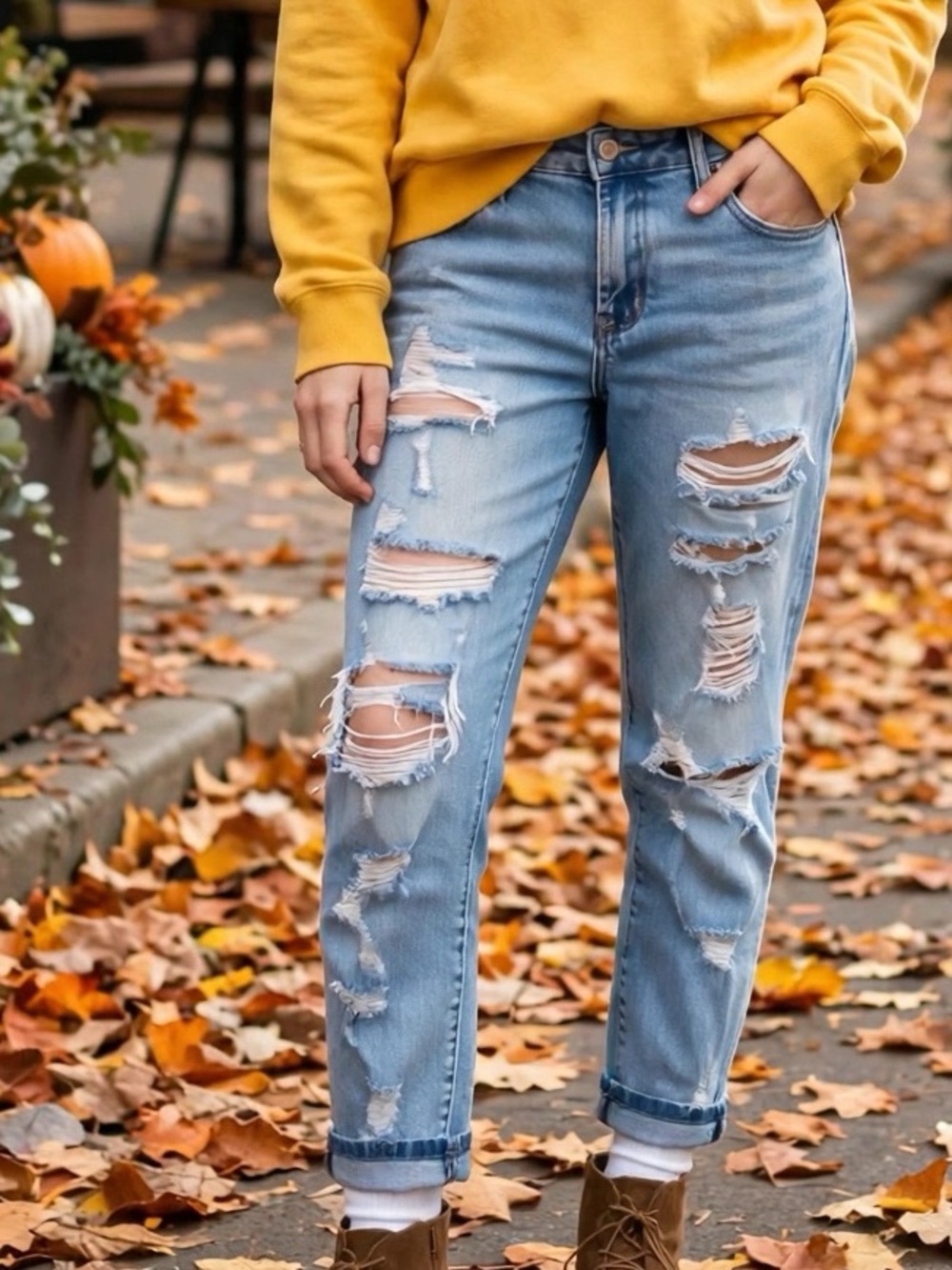 Pistola Distressed Jeans